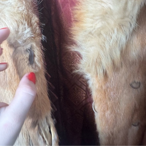 Luxurious vintage red fox fur coat - Picture 6 of 8